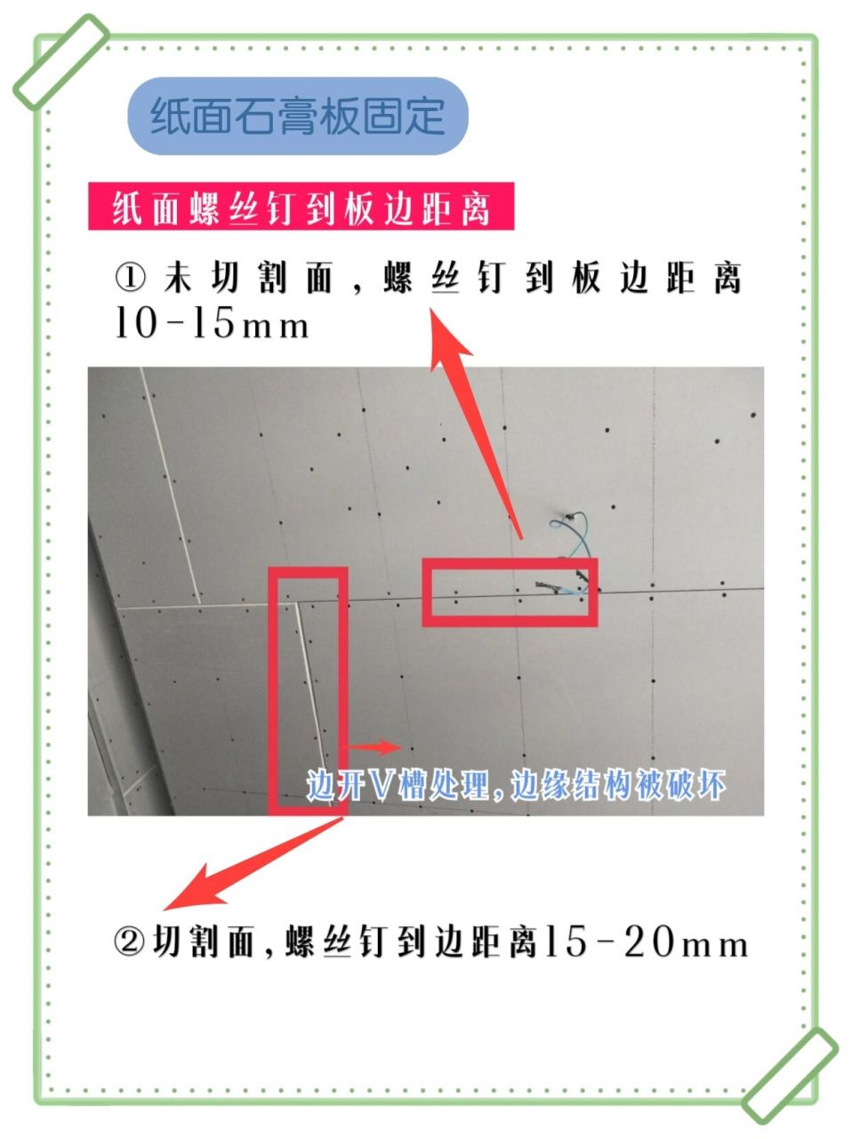 吊杆距主龙骨图片