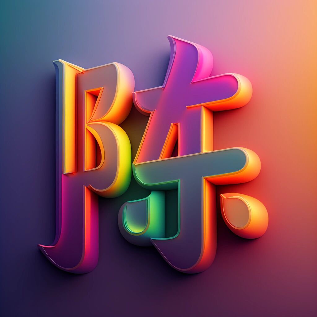 艺术字体设计·姓氏头像·陈