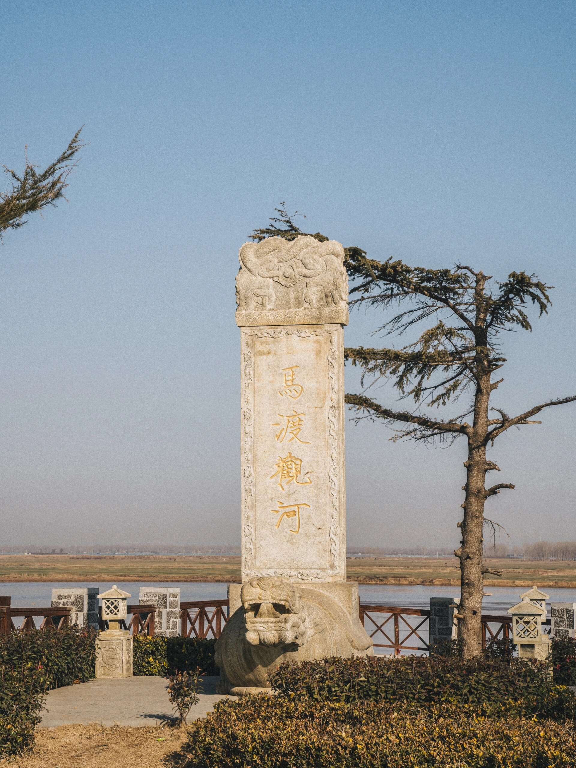 郑州黄河岸边图片