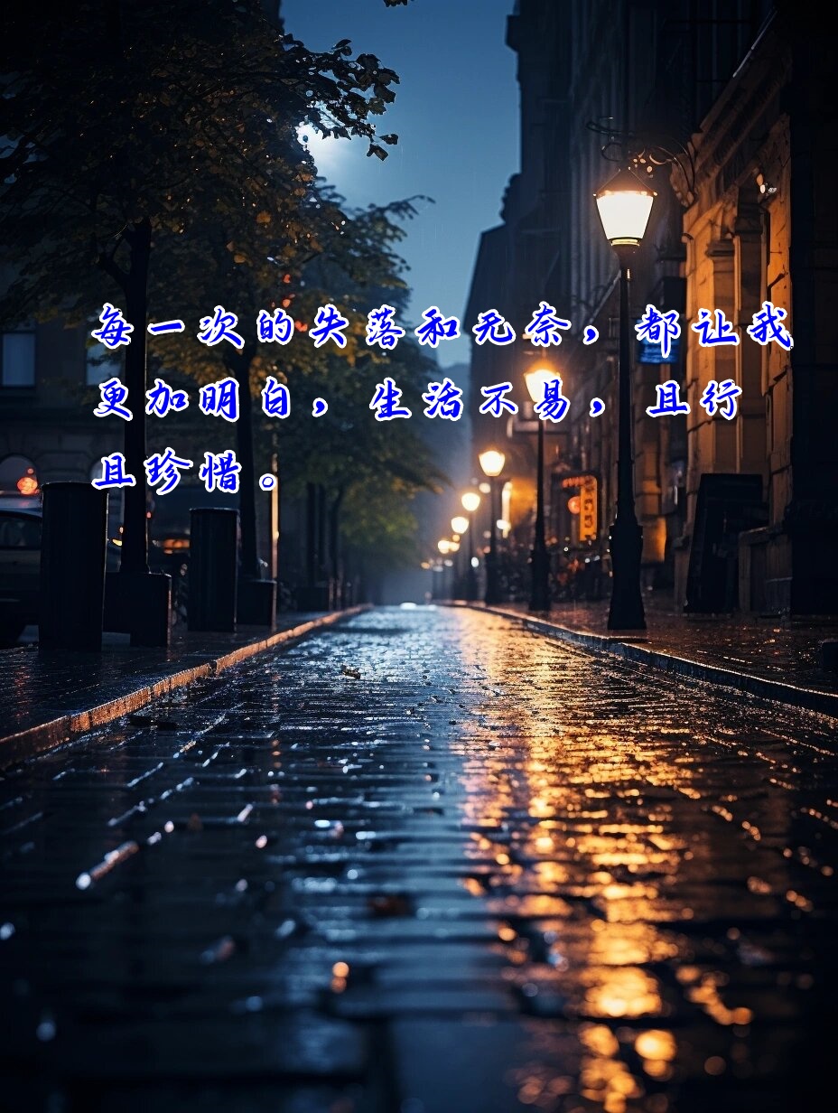 心酸无奈的句子说说心情