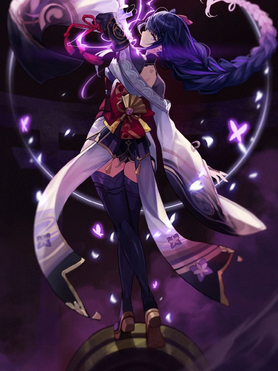 巴尔泽布,游戏《原神》中的角色,又名"雷电影","尘世七执政"中的雷神