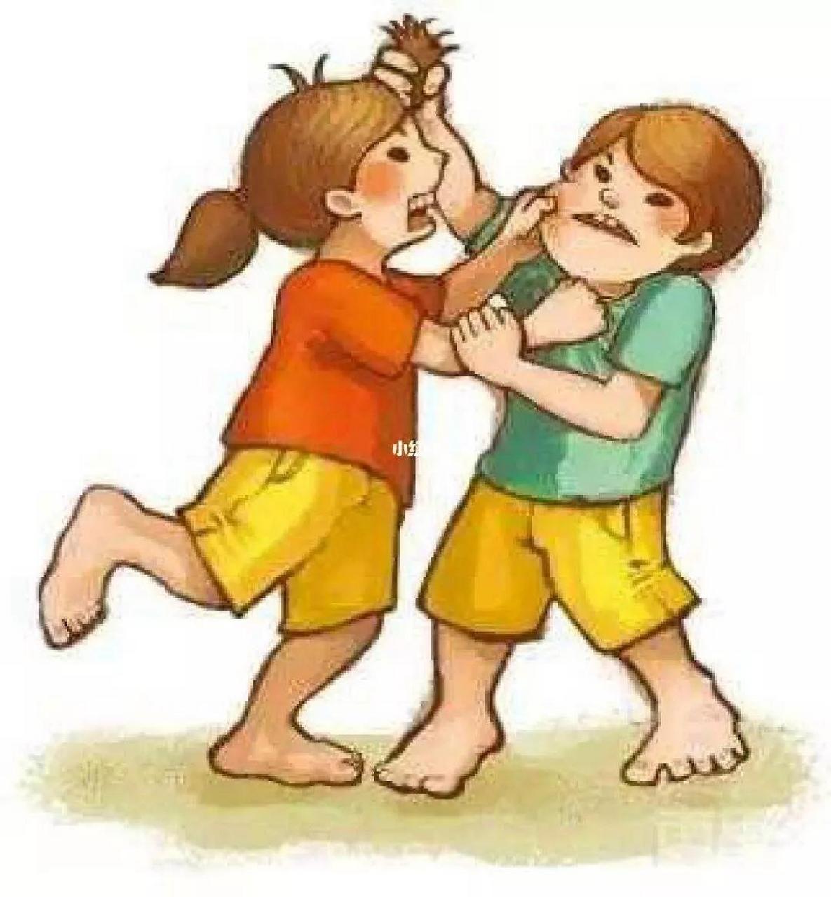 为什么小时候,兄弟姐妹,打架的组合往往是:姐打弟,姐弟互掐;姐打妹