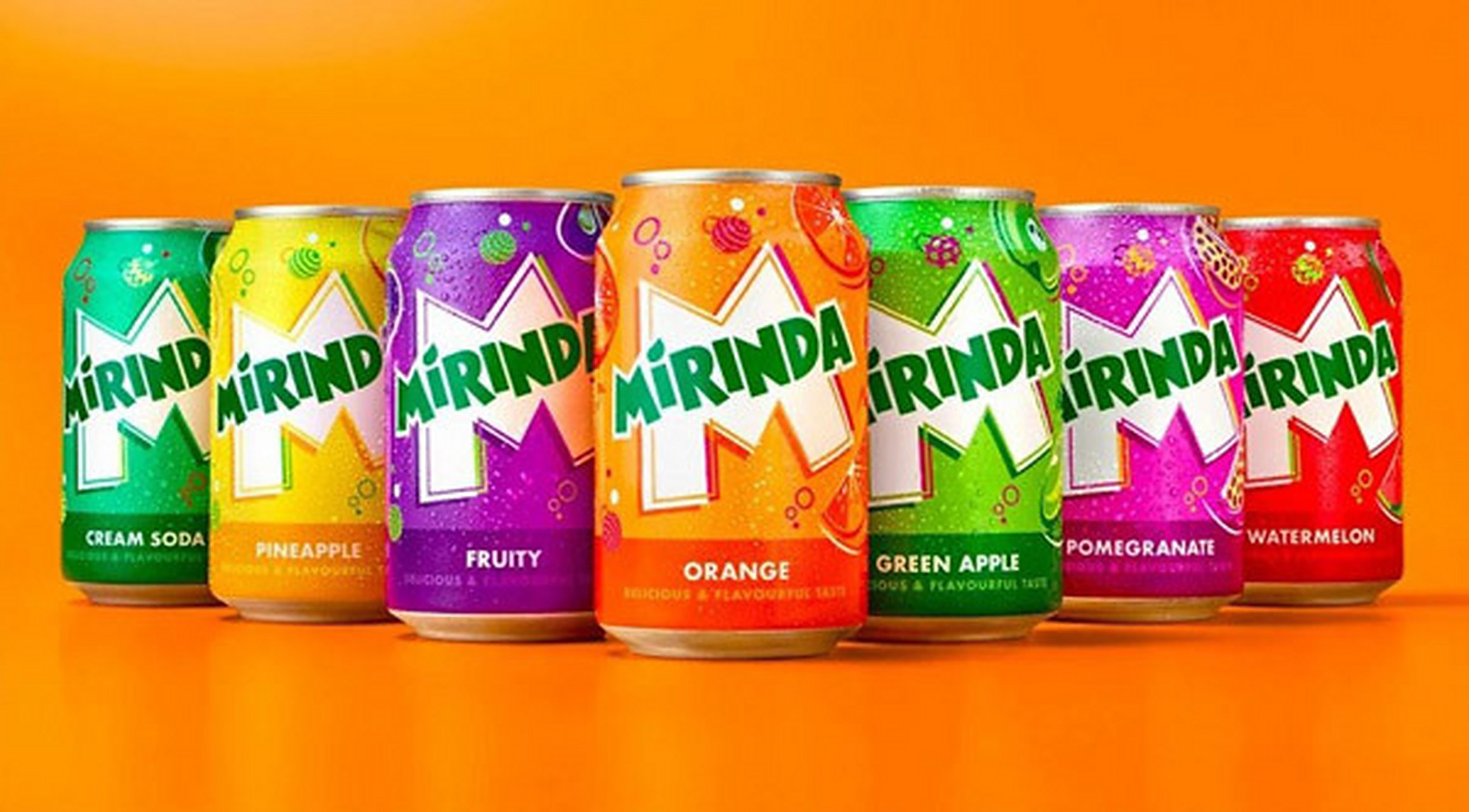 美年达(mirinda)公布全新设计的品牌 logo 和视觉识别系统 随着芬达,7