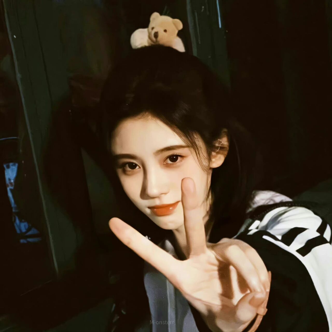 后台好多人问我要鞠婧祎的头像,这不就来了嘛 !