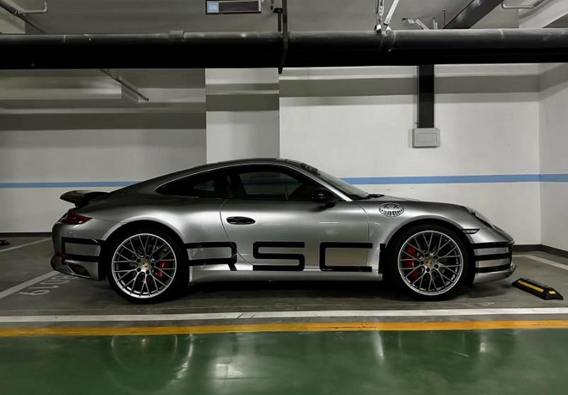 保时捷 保时捷911carrera车贴拉花gt3cayman gt4车身porsche跑车侧裙