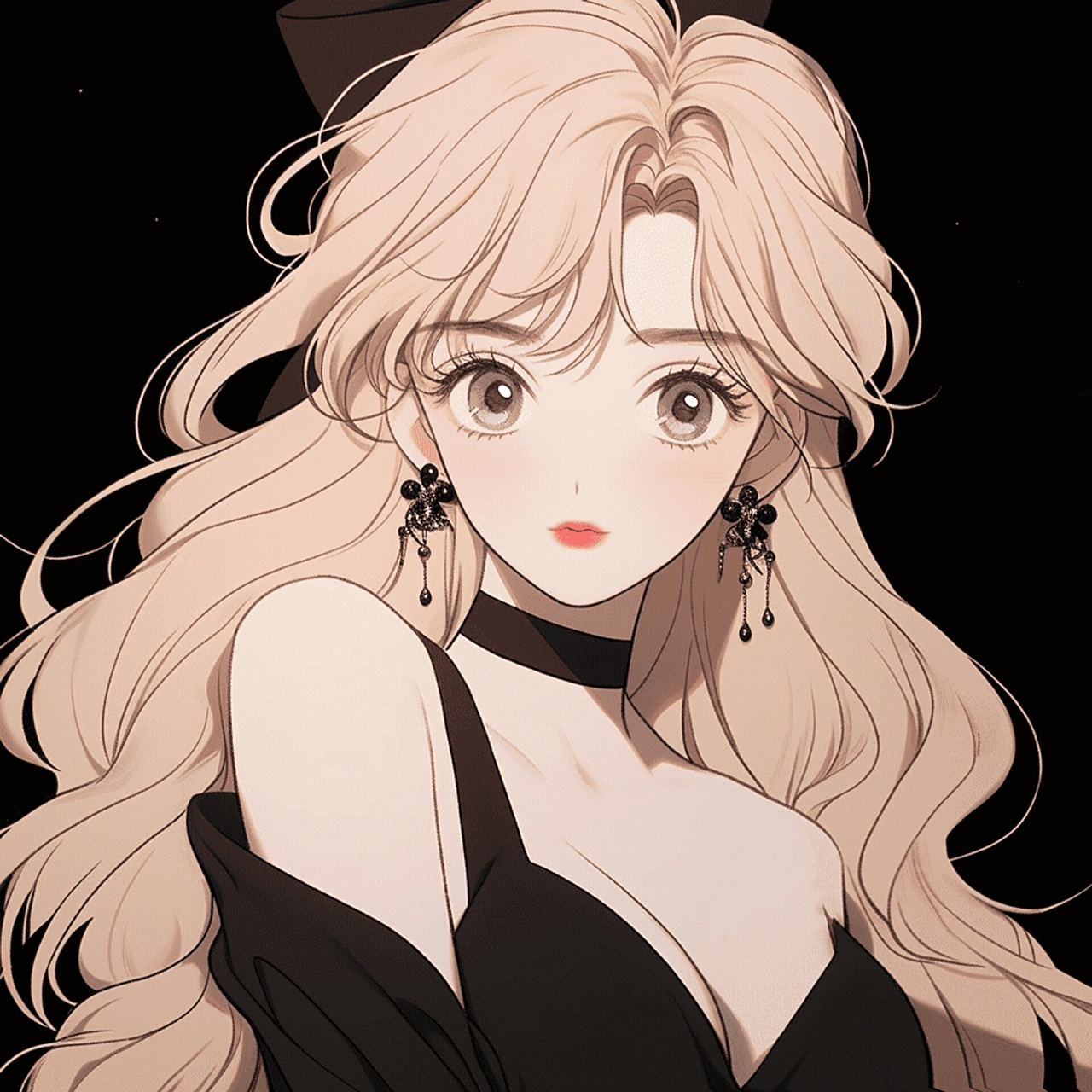 动漫女头/御姐风 #女生头像# #头像# #ai绘画# #动漫# #动漫分享