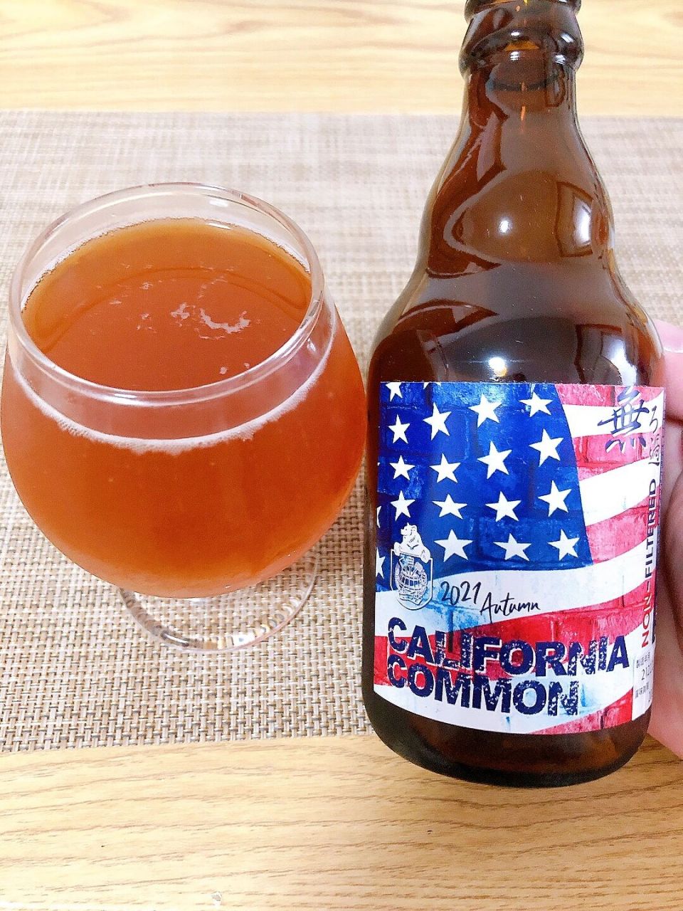 精酿酒单——小熊贝莲·加州蒸汽啤酒 小熊贝莲的一款无过滤加州蒸汽