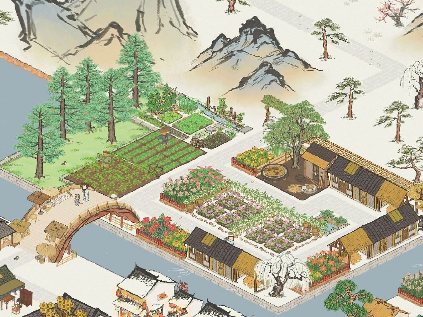 江南百景图|江宁县不息岸农业布局 我给江宁县的定位是适合居住养生的