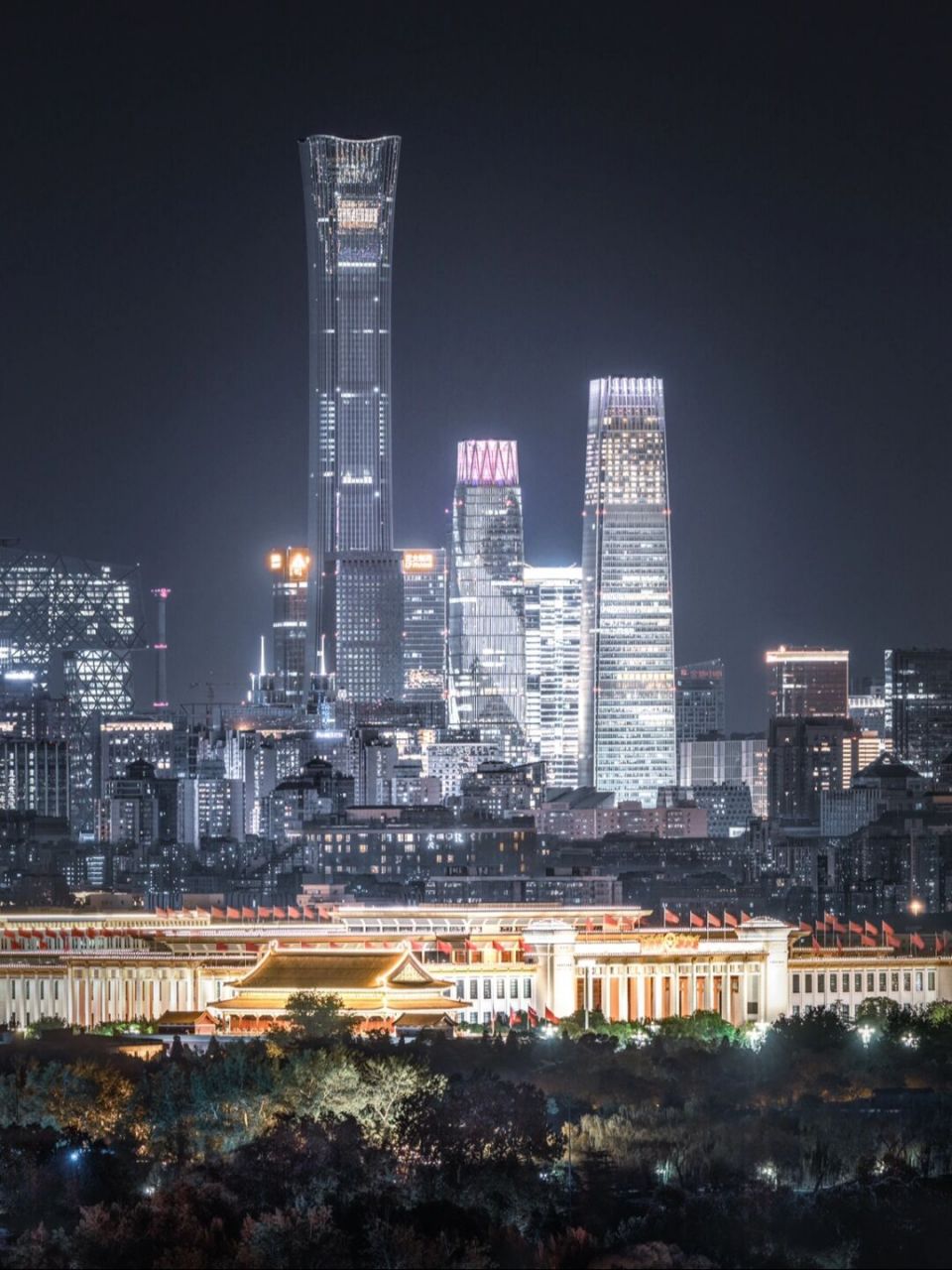 北京# #地标建筑# #摄影# #首都# #国贸# #最美夜景# #城市