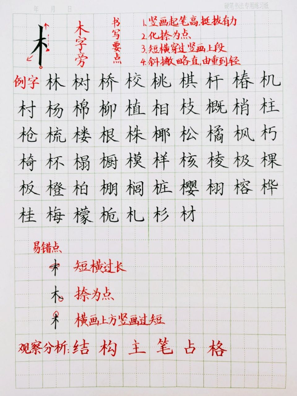 木字旁12画的字图片