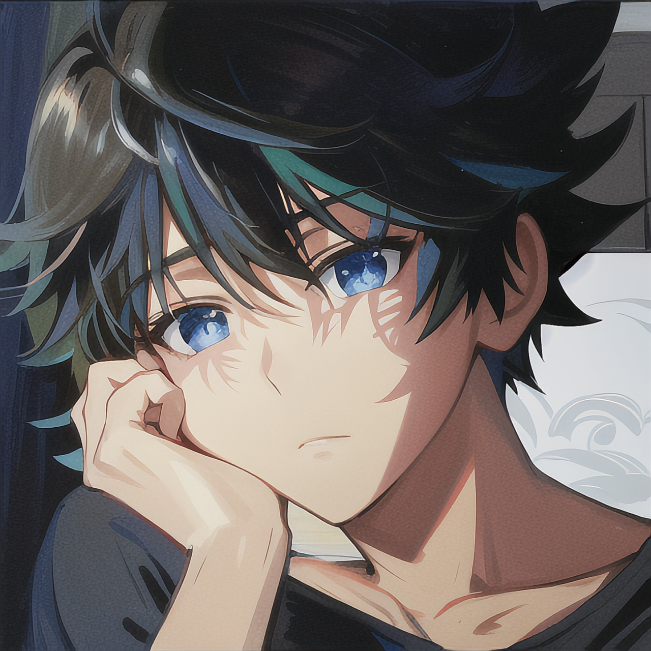 二改动漫男头 美化过的新头像,礼貌取图哦