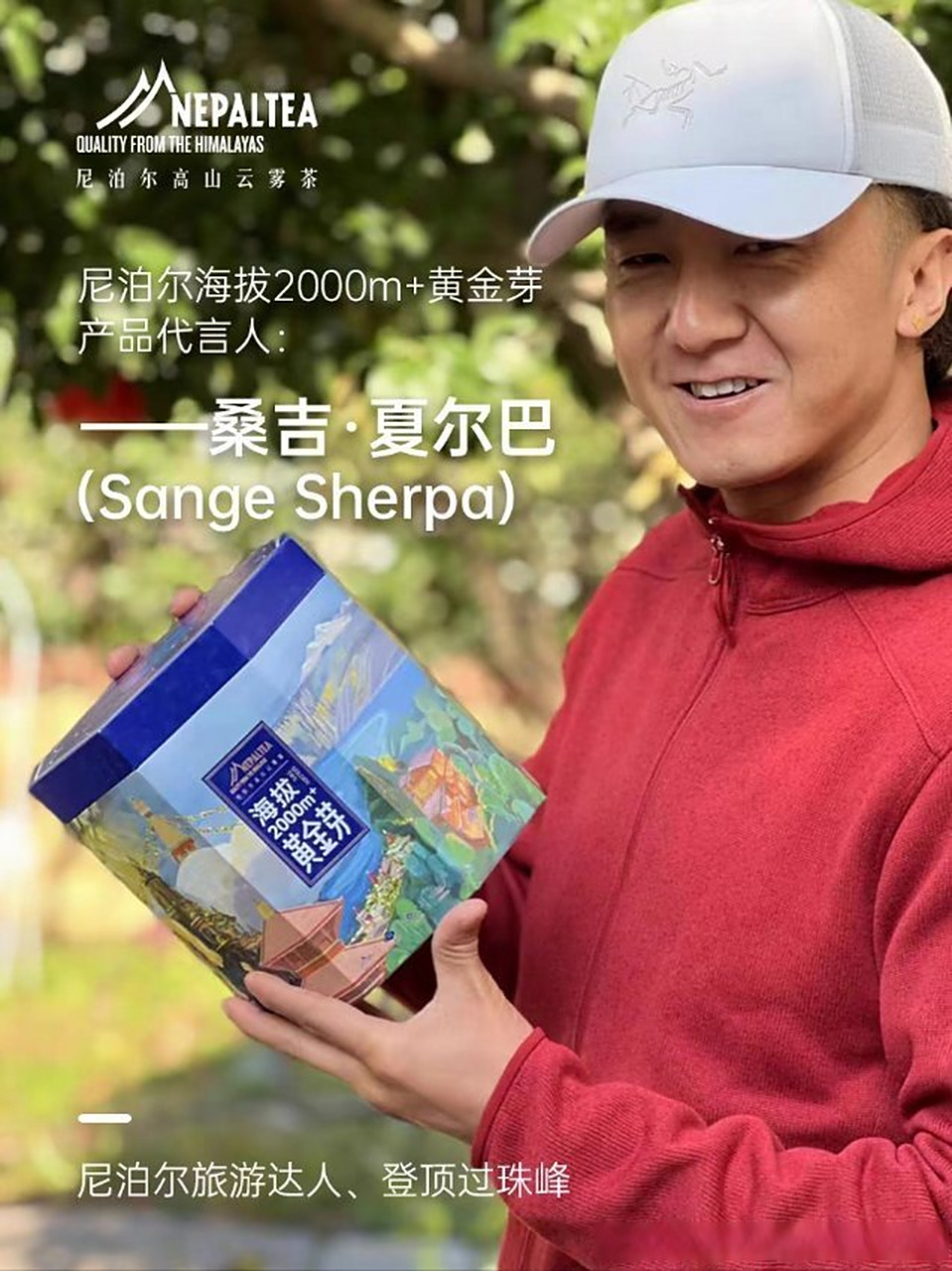 【namaste 尼泊尔】黄金芽尼泊尔高端条索红茶高山茶进口茶顺丰邮