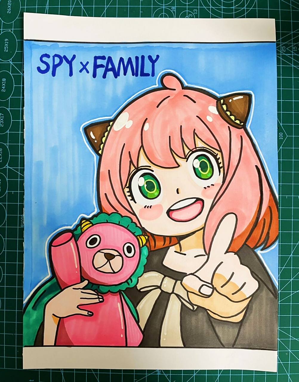 间谍火家家 马克笔阿尼亚·福杰 马克笔动漫人物 间谍过家家/阿尼亚