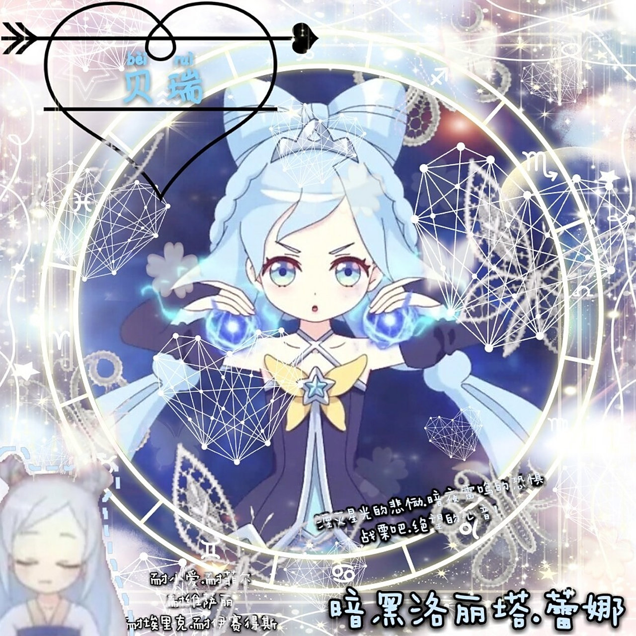 小花仙～自创贝瑞头像(3张) 常年不更新的我,又滚来更辣!