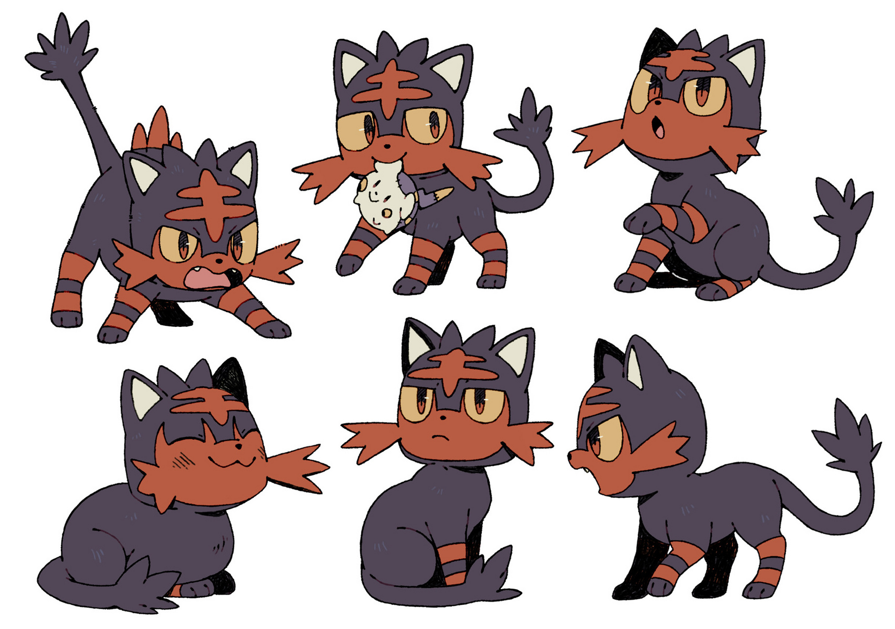 宝可梦|阿罗拉御三家019307 你喜欢傻乎乎的木木枭,还是元气