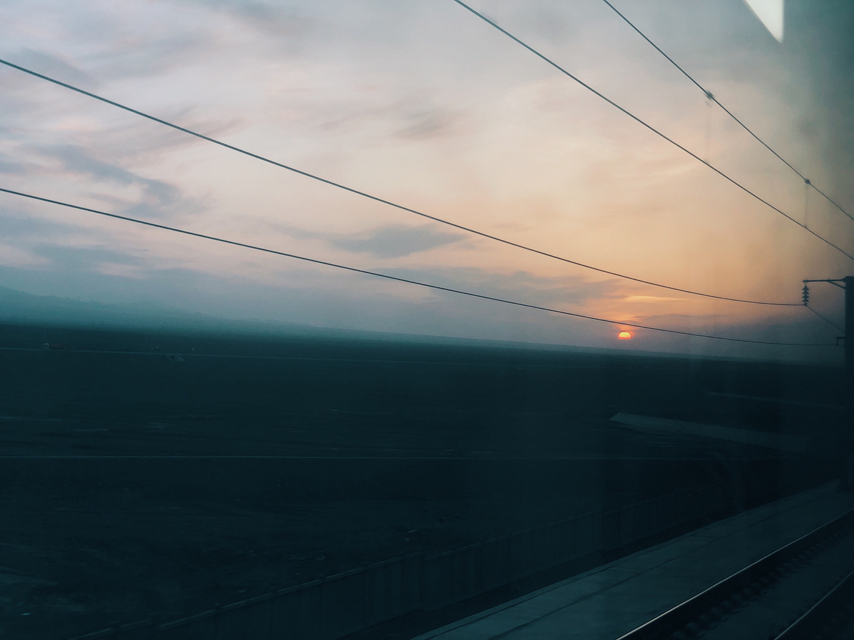 z40火车随拍,新疆甘肃路段