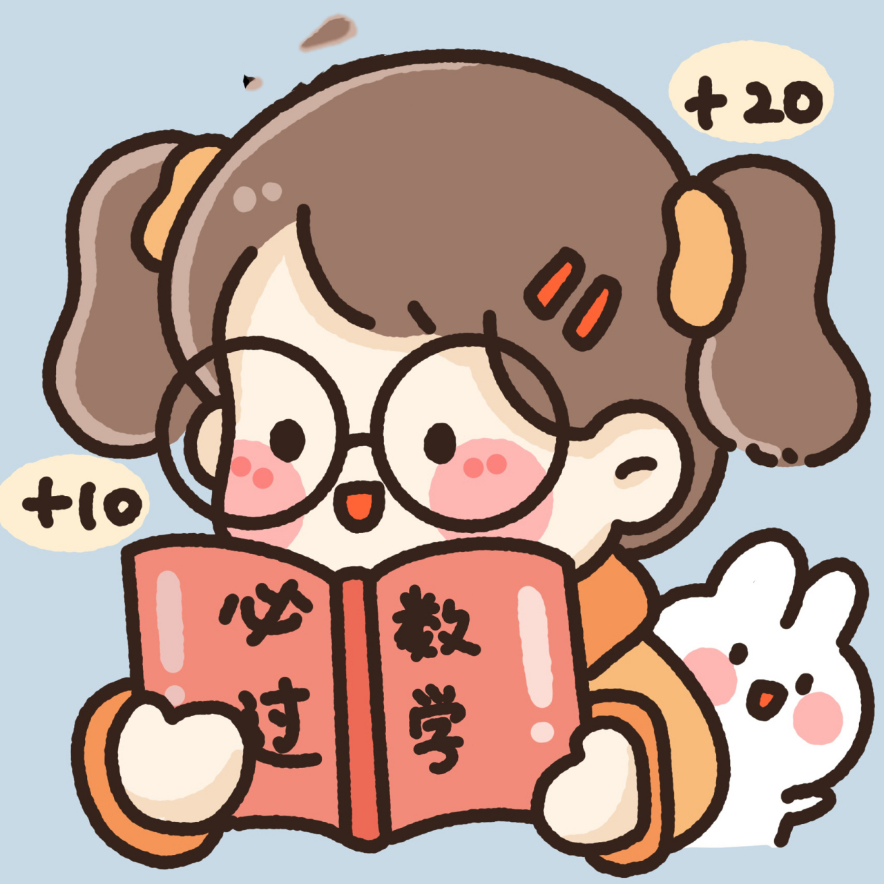 小荔枝原创可爱女生头像|高考加油! 马上就要高考啦! 集美们冲鸭!