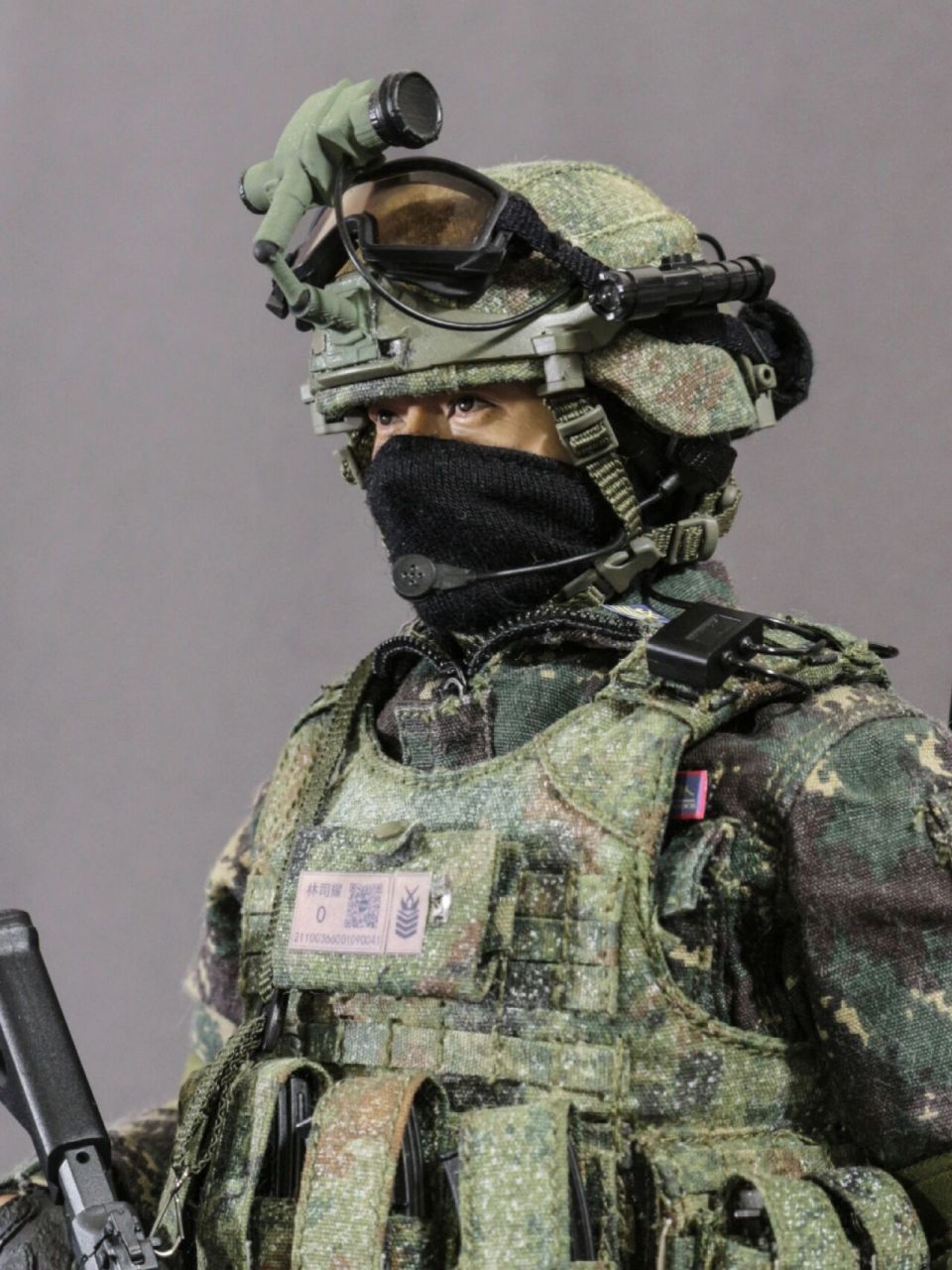 1/6兵人 雷神突击队 一级军士长 林司耀 一个虚构人物 1/6兵人模型 仅