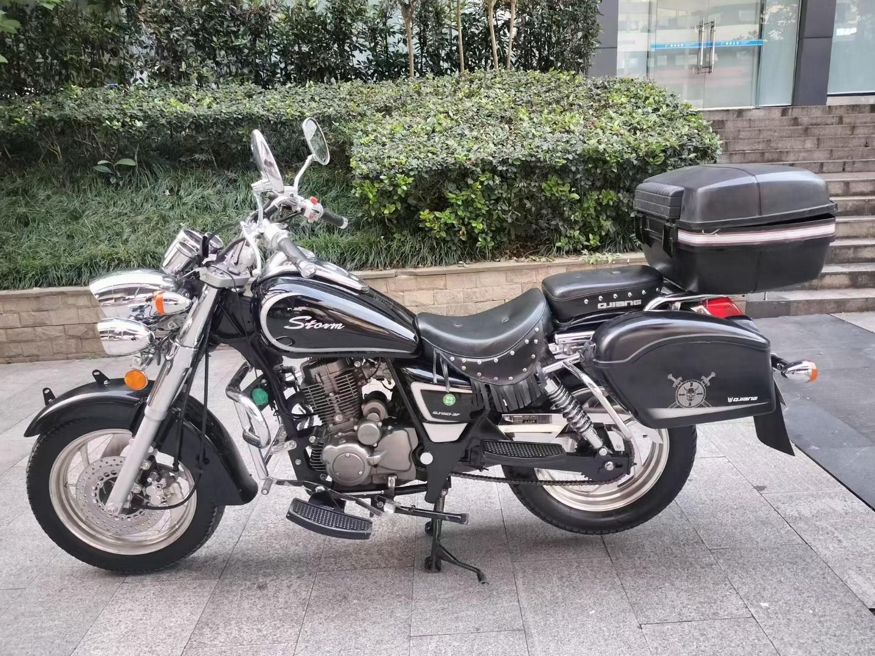 20年精品复古年钱江风暴太子150,国四电喷,成色新,带平衡轴,复古风,油