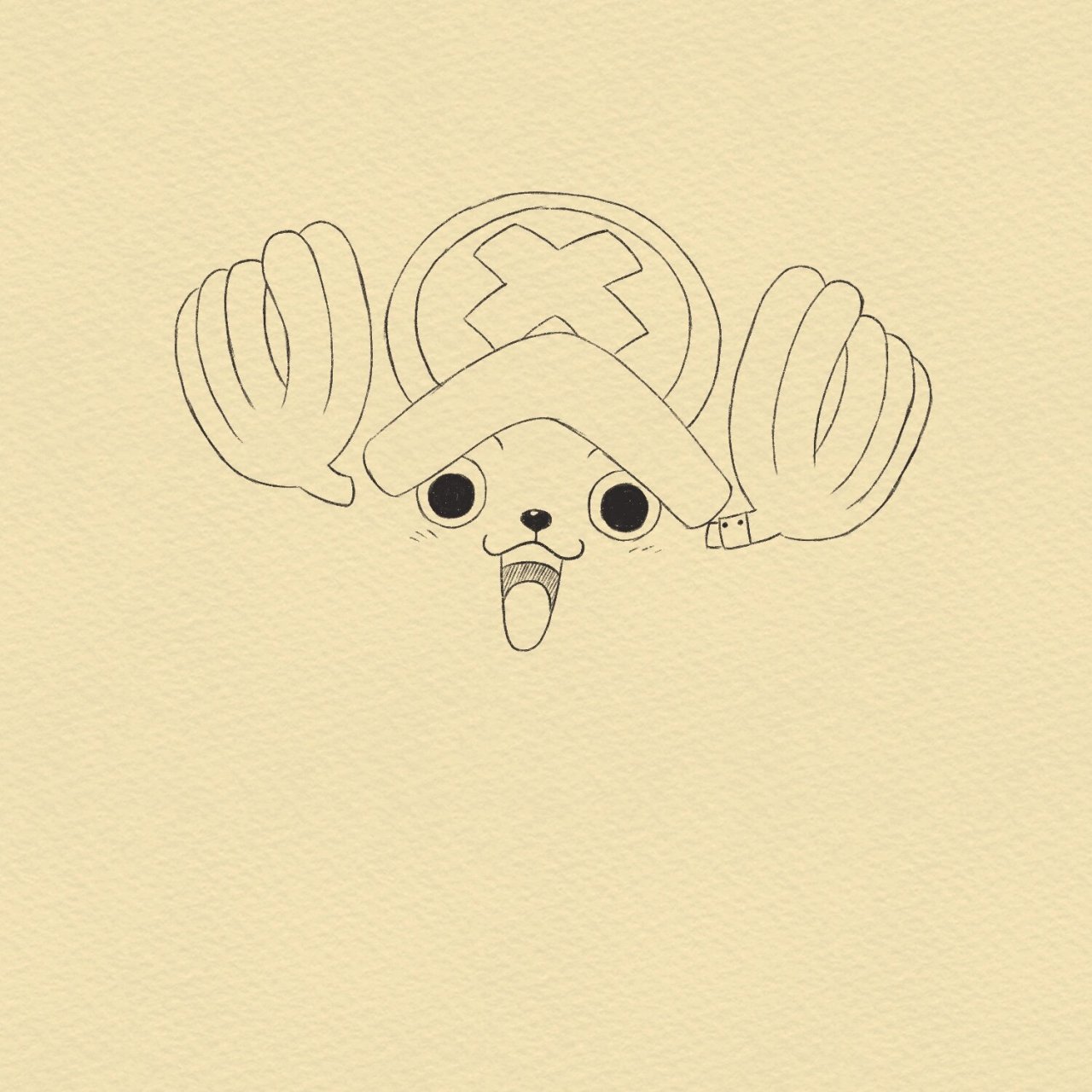 97简笔画|乔巴(内附步骤图) 61 虽然长路漫漫,但我们还是满怀期待