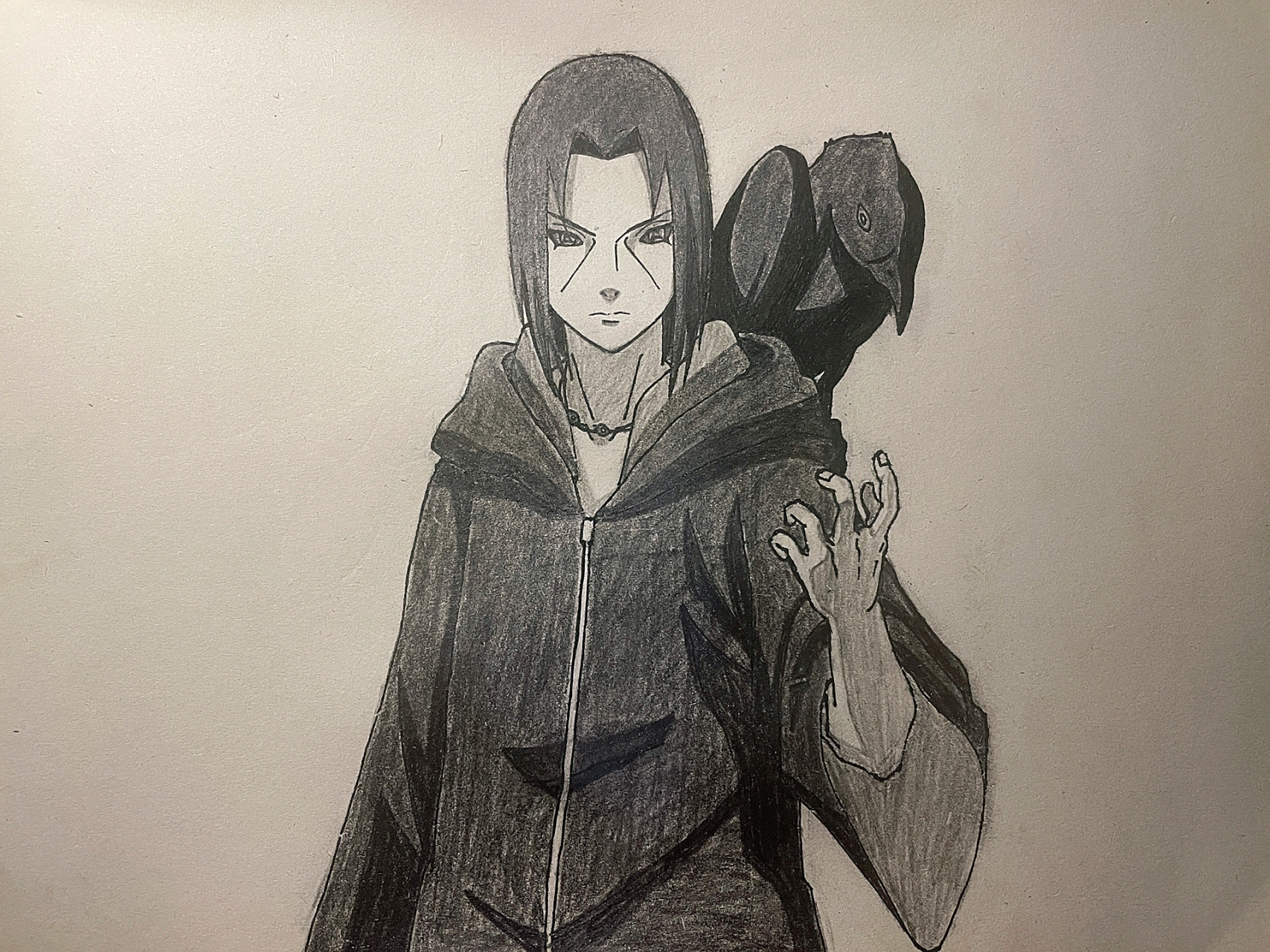 秽土鼬(内附线稿) 我的存在,就是你这术的弱点