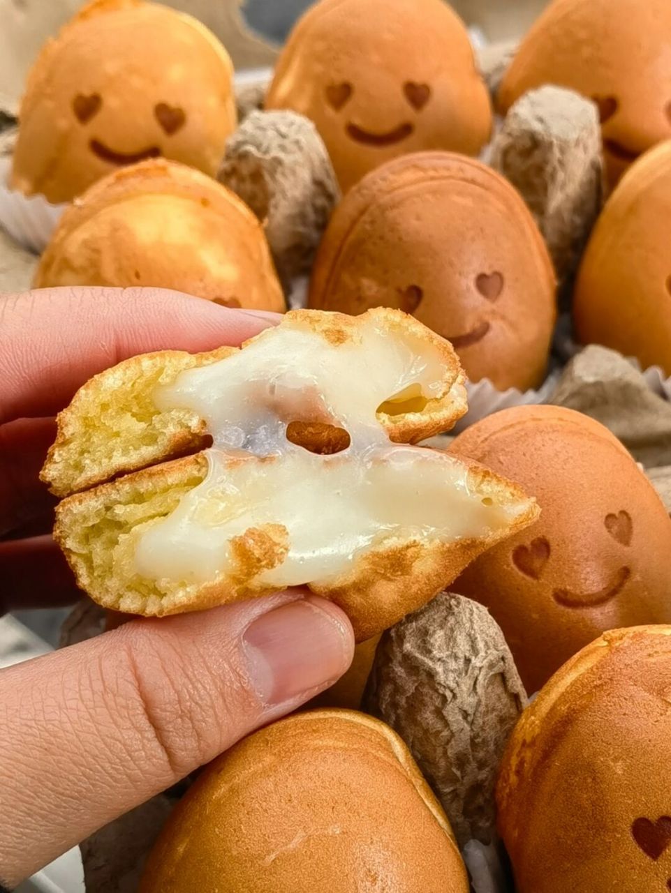 这两天刷到好多,谁能拒绝这么可爱的鸡蛋仔呢!