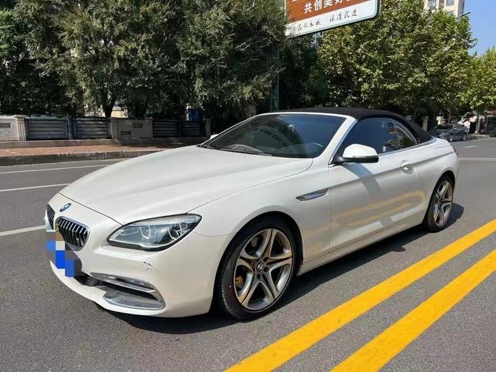 18年宝马640i 敞篷版跑车指导价104万上路接近120万 匹配3.