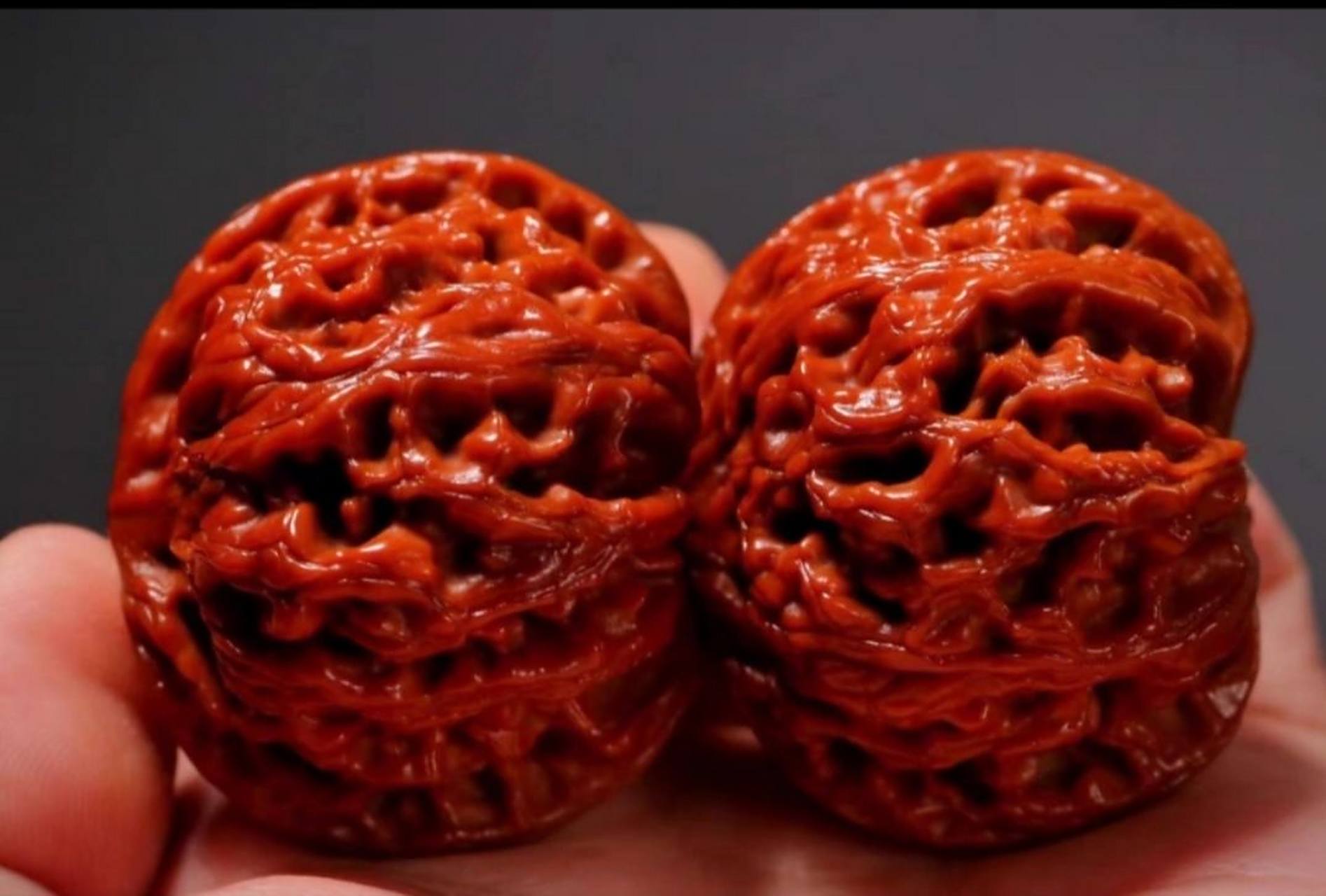 文玩核桃品种介绍(三)苹果园狮子头 苹果园狮子头 原产地02北京