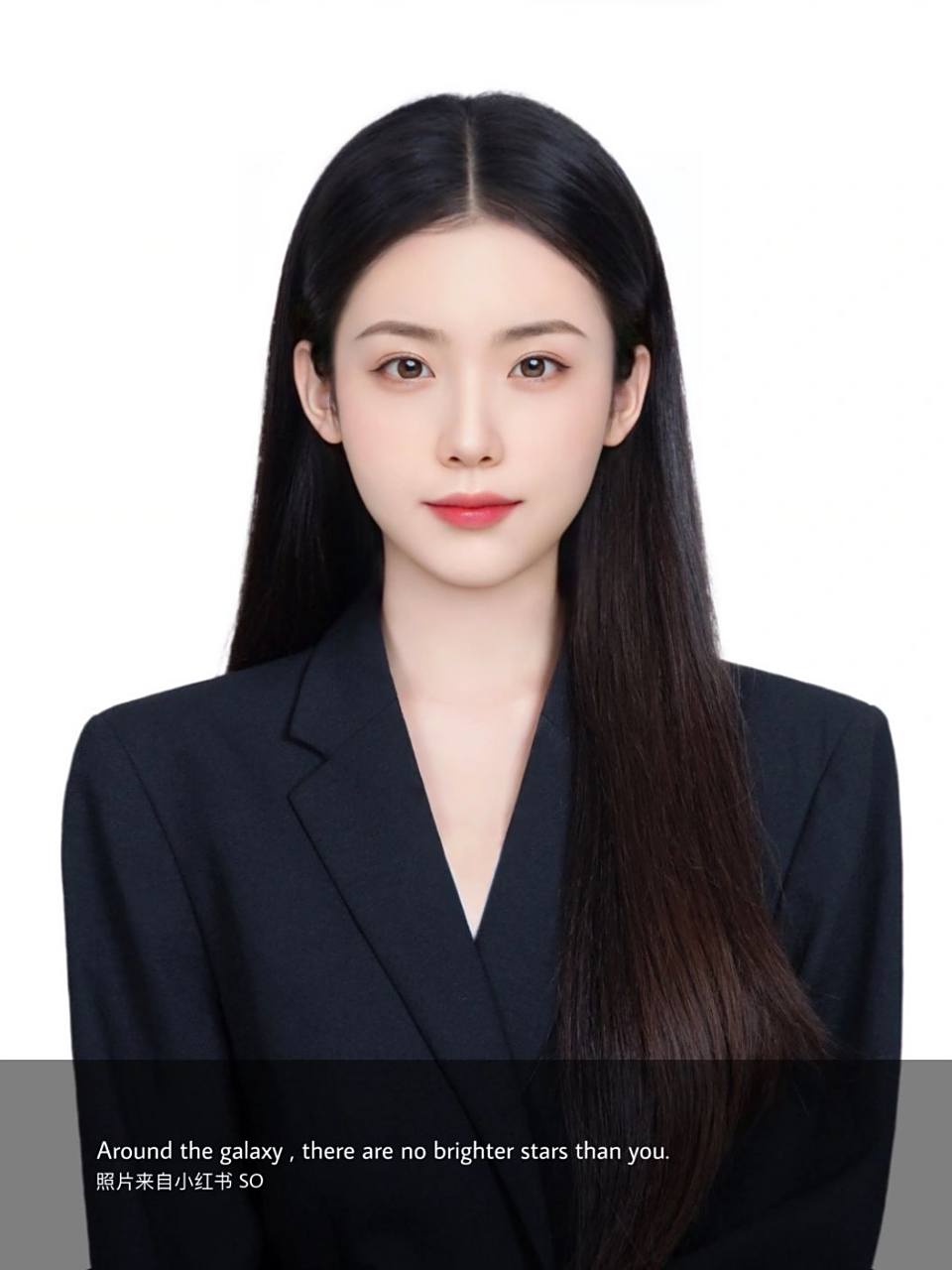 不同风格的西装证件照 气质or甜美 气质女神 pk 甜美清新