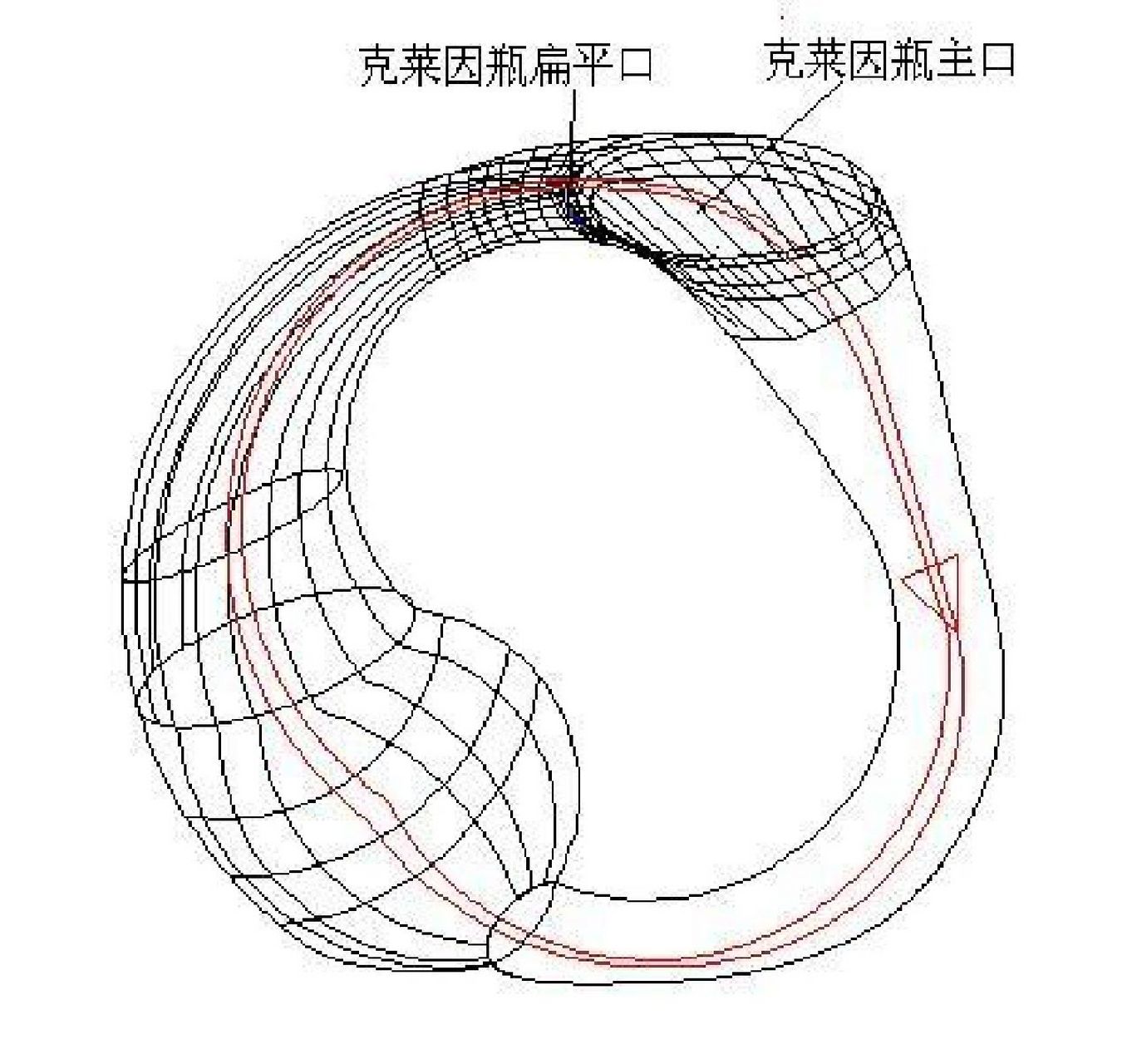 克莱因瓶 简笔画图片