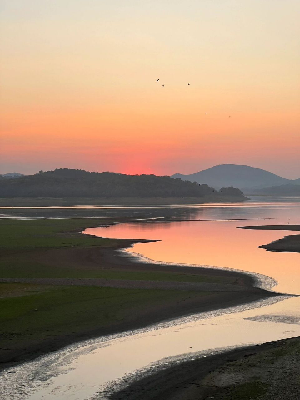 宜兴横山水库 日落