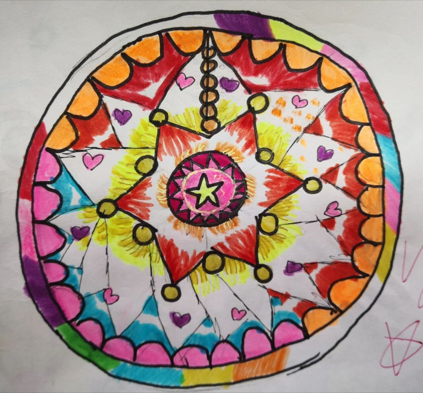 人教版三年级美术—万花筒 分享三年级孩子的优秀作品