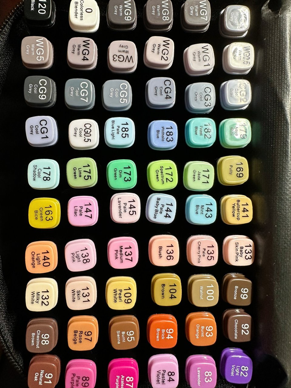 touchmark马克笔120色卡🤓 touchmark马克笔便宜又好用🥰,按自己