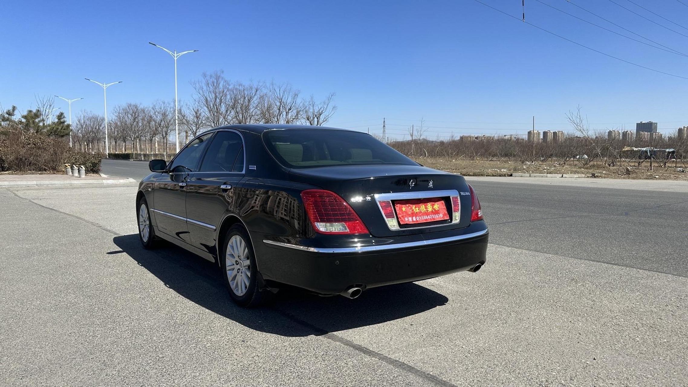 河北牌红旗盛世hq300,全车原版一件补漆,12万公里.