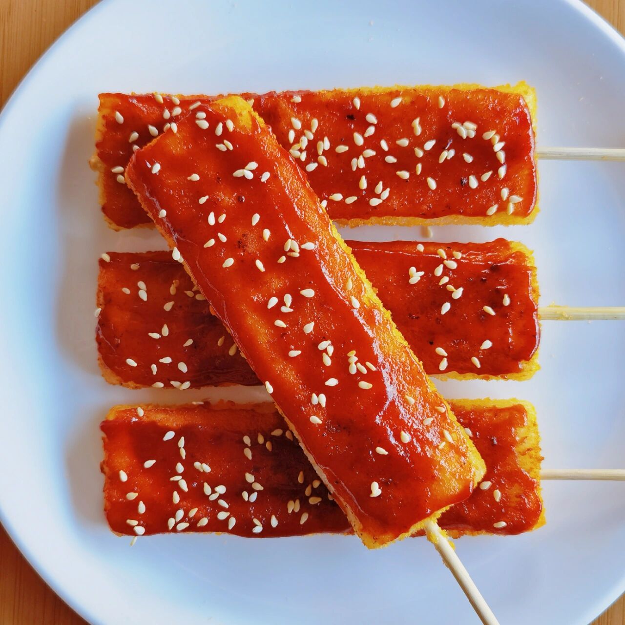 秘制神仙酱汁75韩式炸年糕75外酥里糯绝绝子 每日按时分享美食