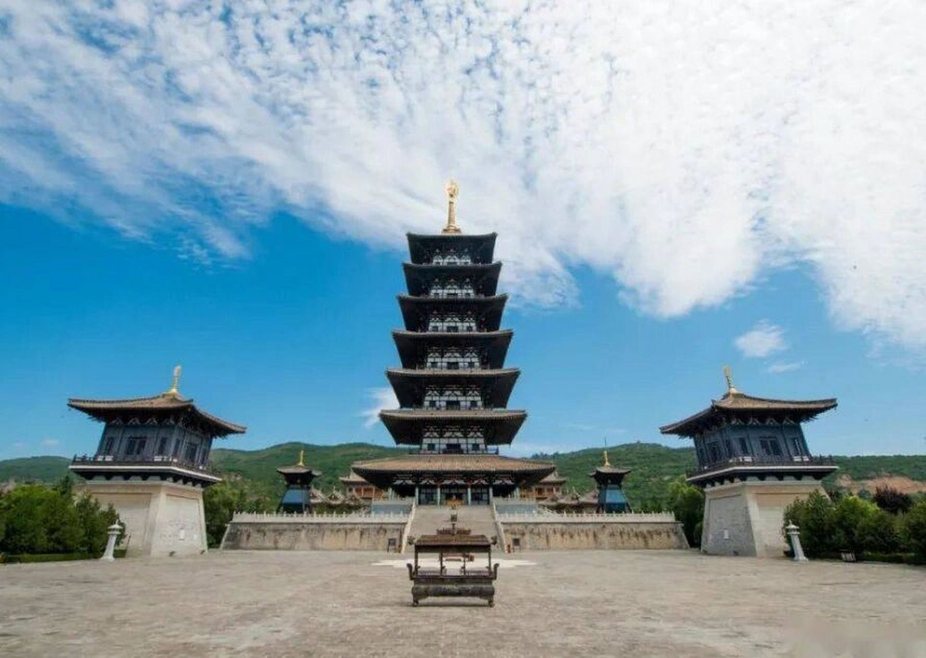 泾川县景点 泾川县 西王母浴苑 回山王母宫 皇甫圣母庙 长武城 南石窟