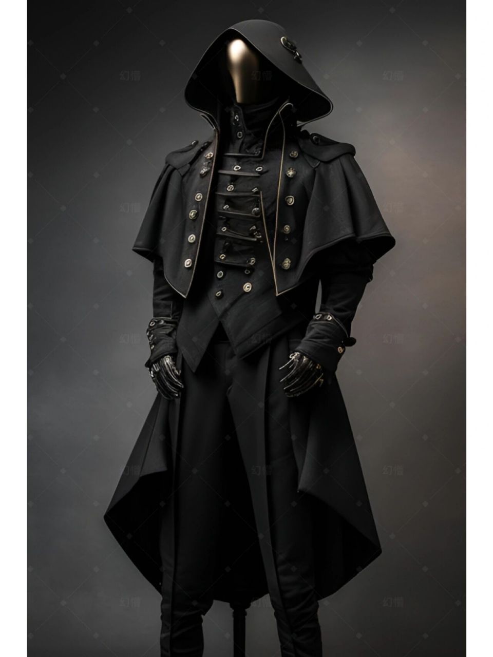 邀你看哥特风男装 斗篷系列,有你们喜欢的吗