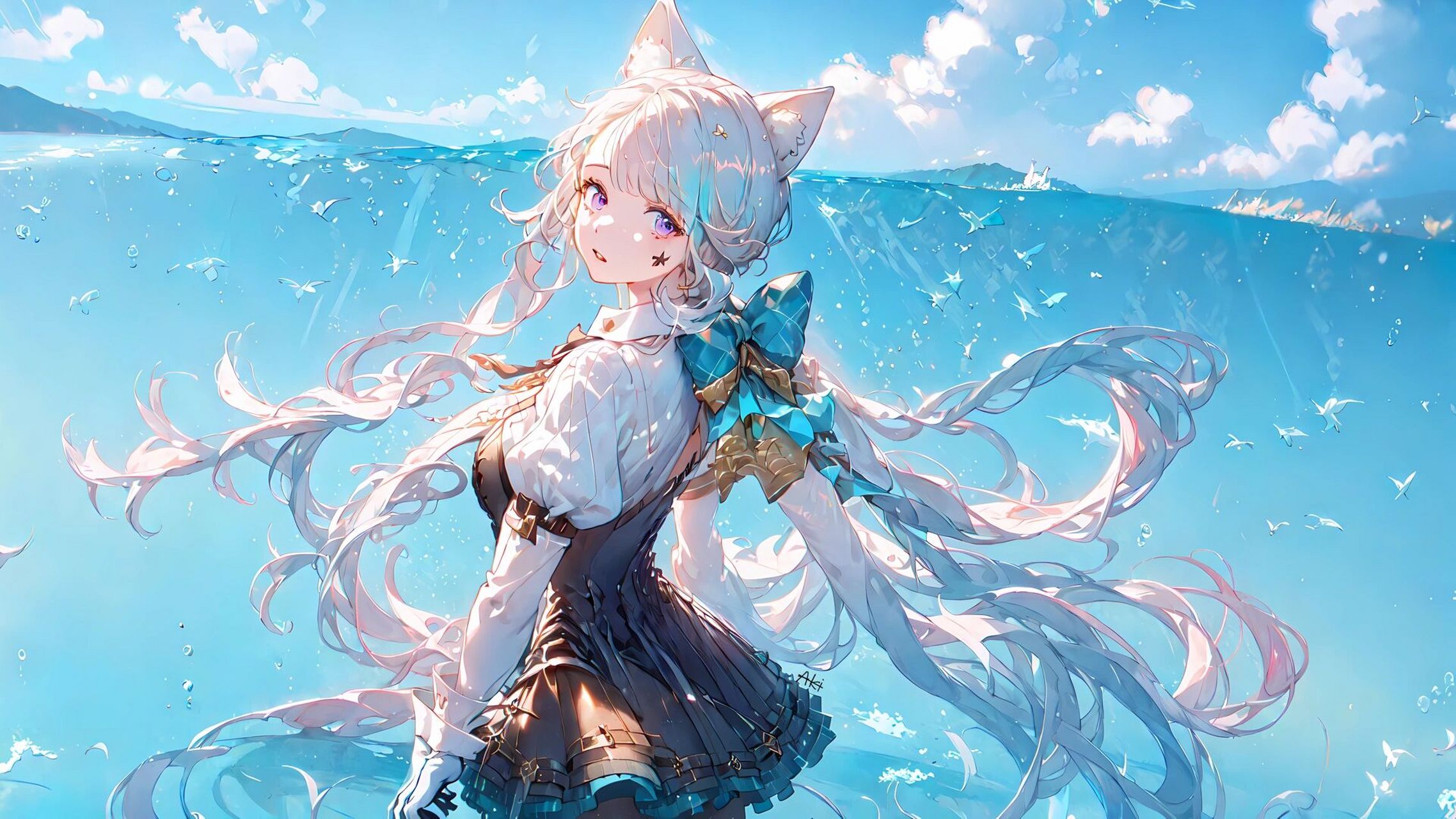 【原神】琳妮特8k壁纸 新版本最喜欢的角色,一发十连出了