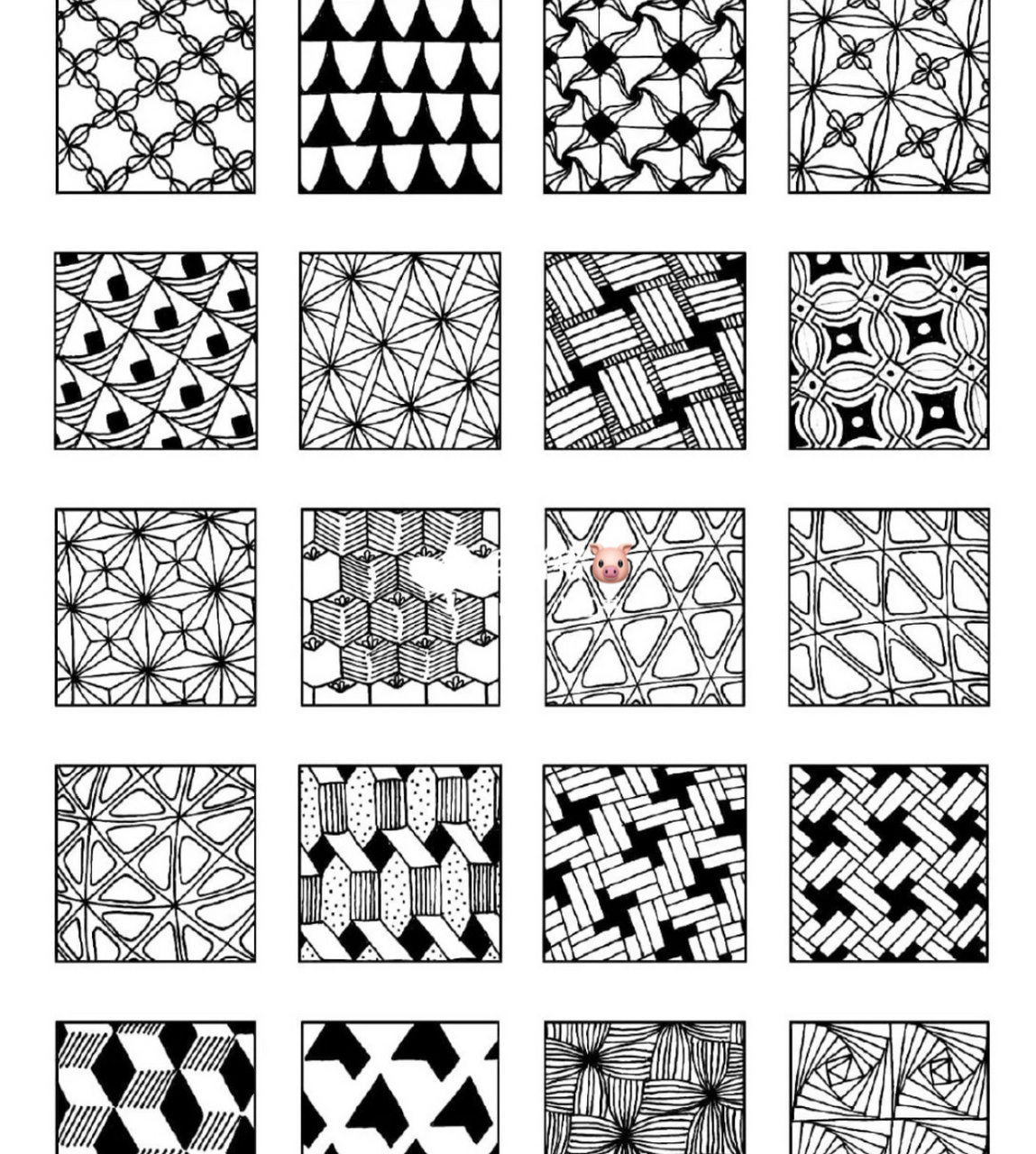 线描元素基本线条图案图片