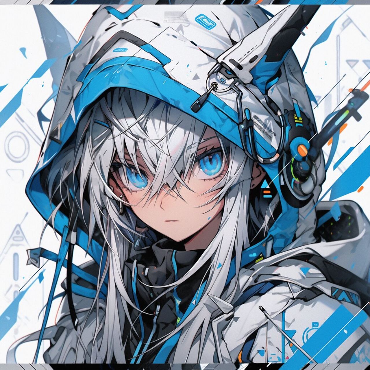 头像| 兜帽 少女 可自用,92商用.