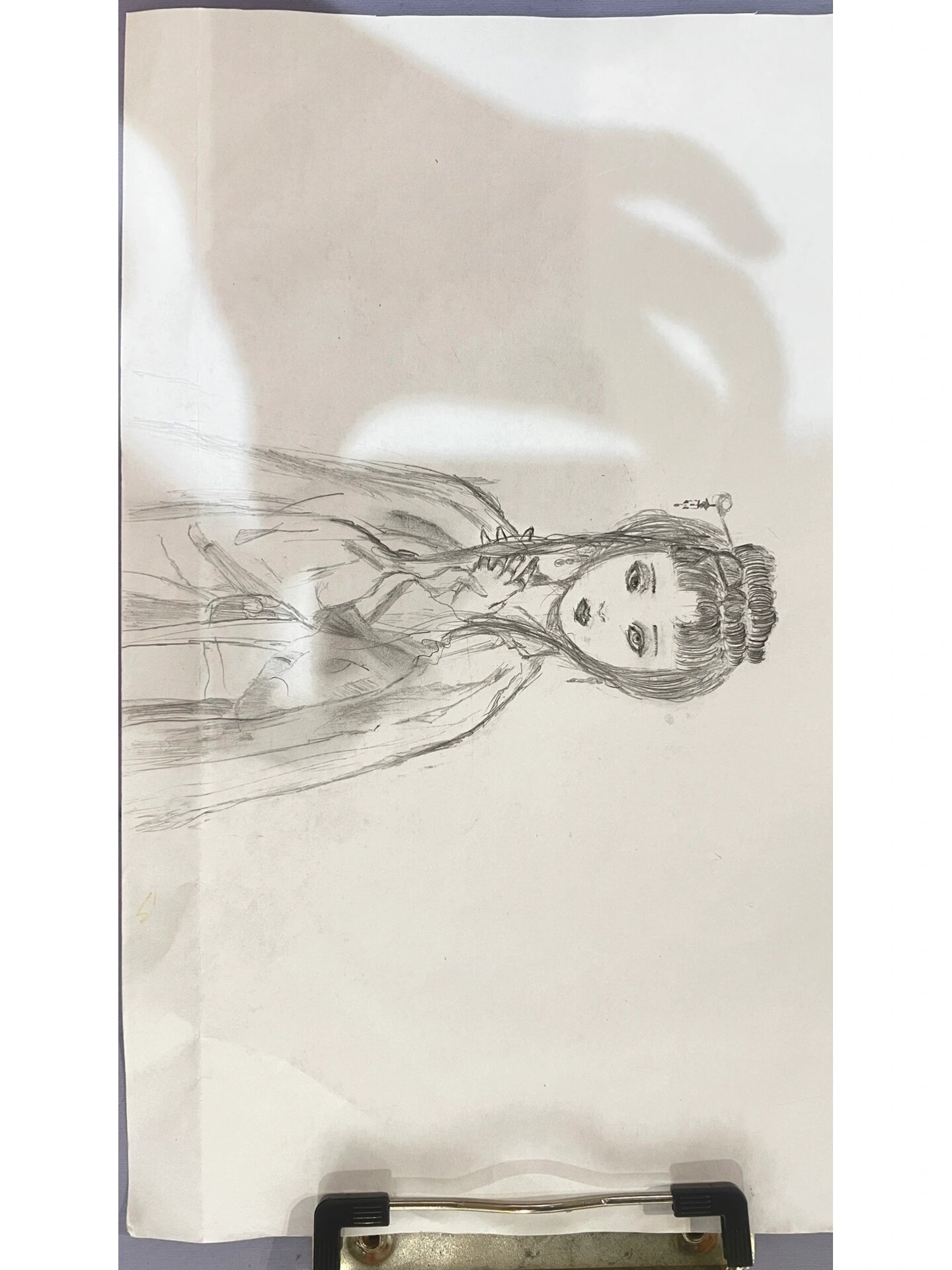 铅笔手绘林黛玉请大佬勿喷.