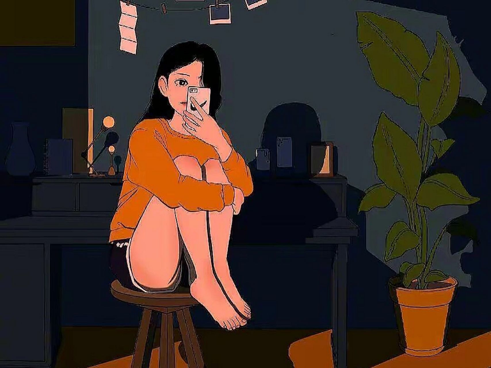 "适合心情低落的朋友圈一" 1,心情无缘无故的低落,对自我的孤单,感到