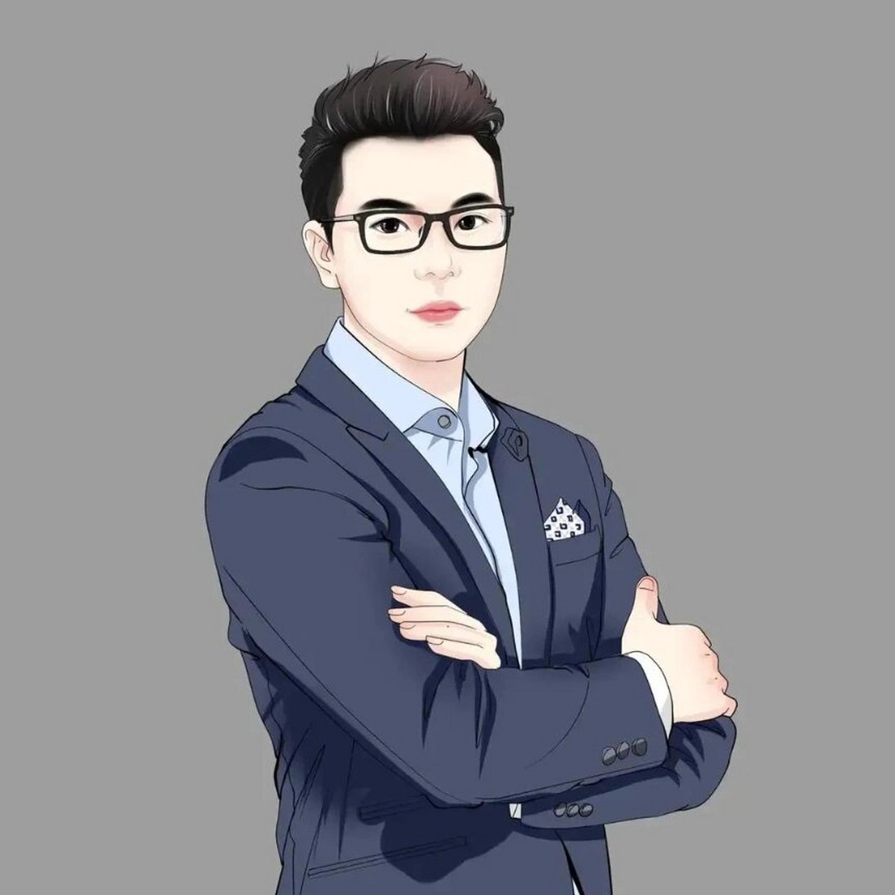 多款中年大叔动漫头像 今天来一组简约的中年大叔动漫头像,头像别用太