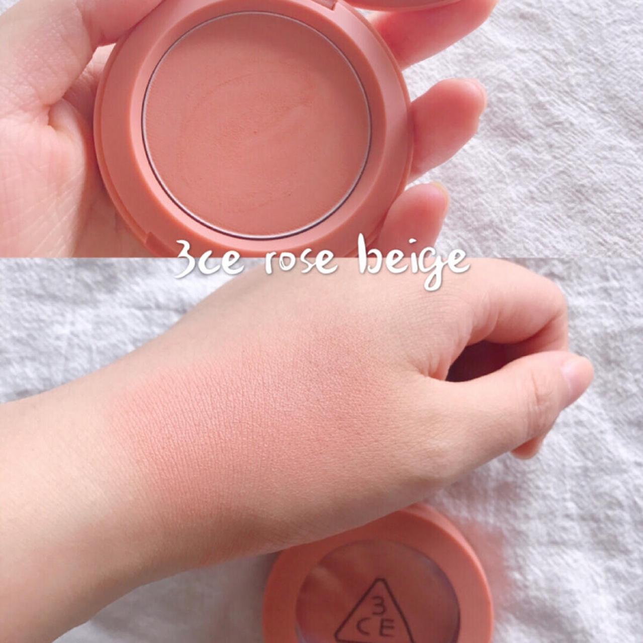 3ce rose beige 颜色太好看了吧 是我遇到除了nars高潮第二个好看了