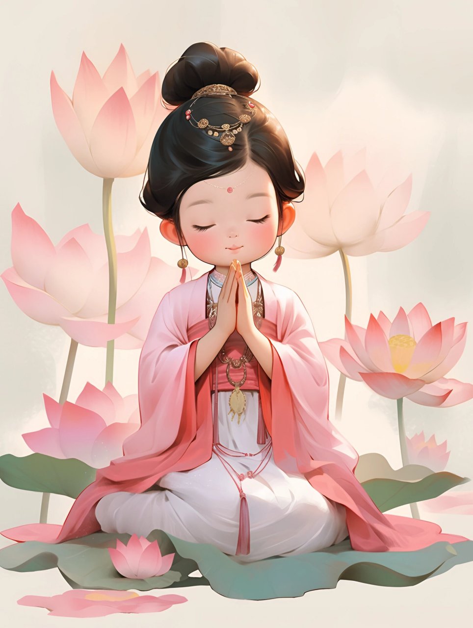 国风|禅风|古风头像壁纸🌸元气满满 🌸这样的禅风女孩,不仅让人心