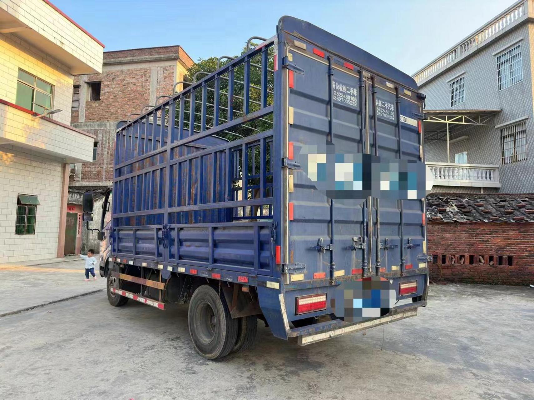 3万多 债权转让 粤t户 20年唐骏欧铃k3 高栏 4米2货车 云内柴油发动机