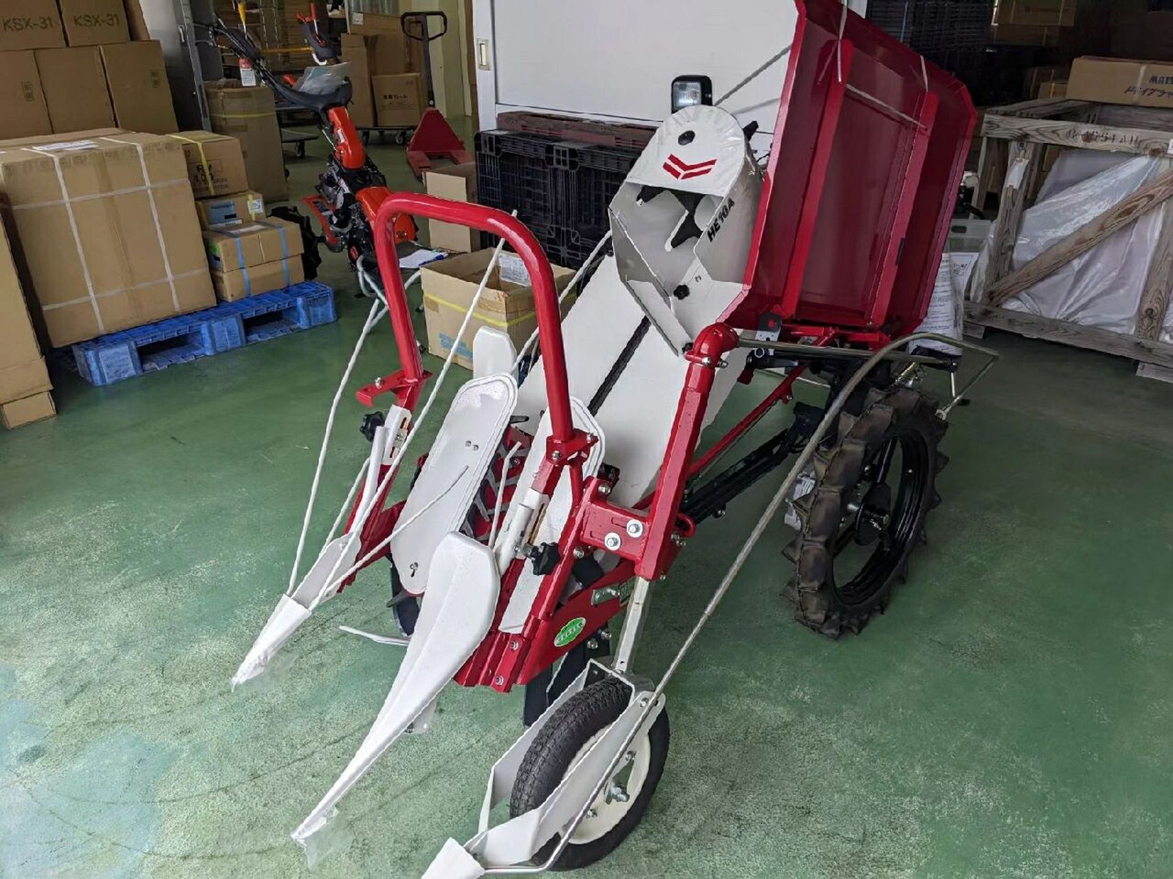 收割机 洋马毛豆收割机