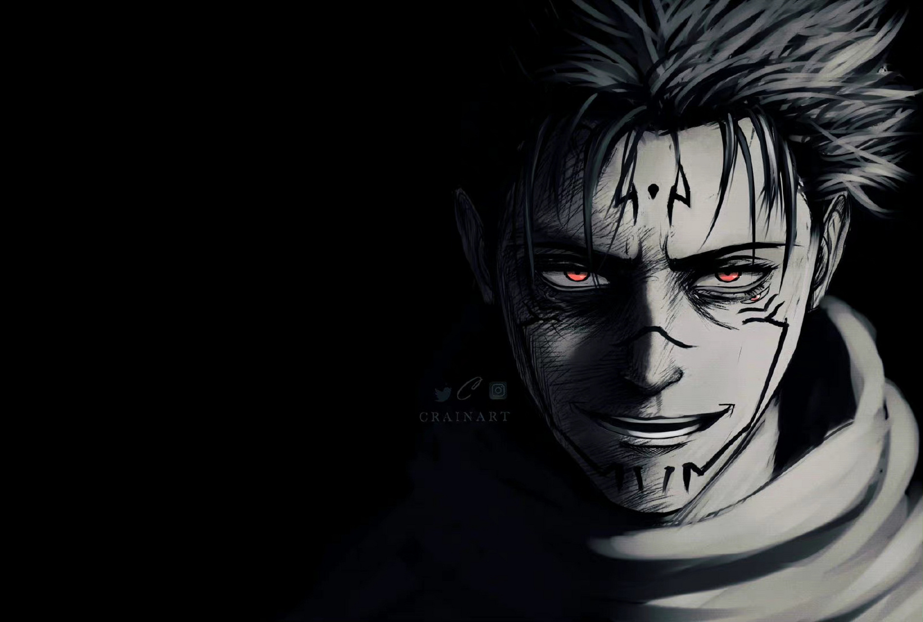 动漫# #咒术回战# #两面宿傩## (t:crain1art)