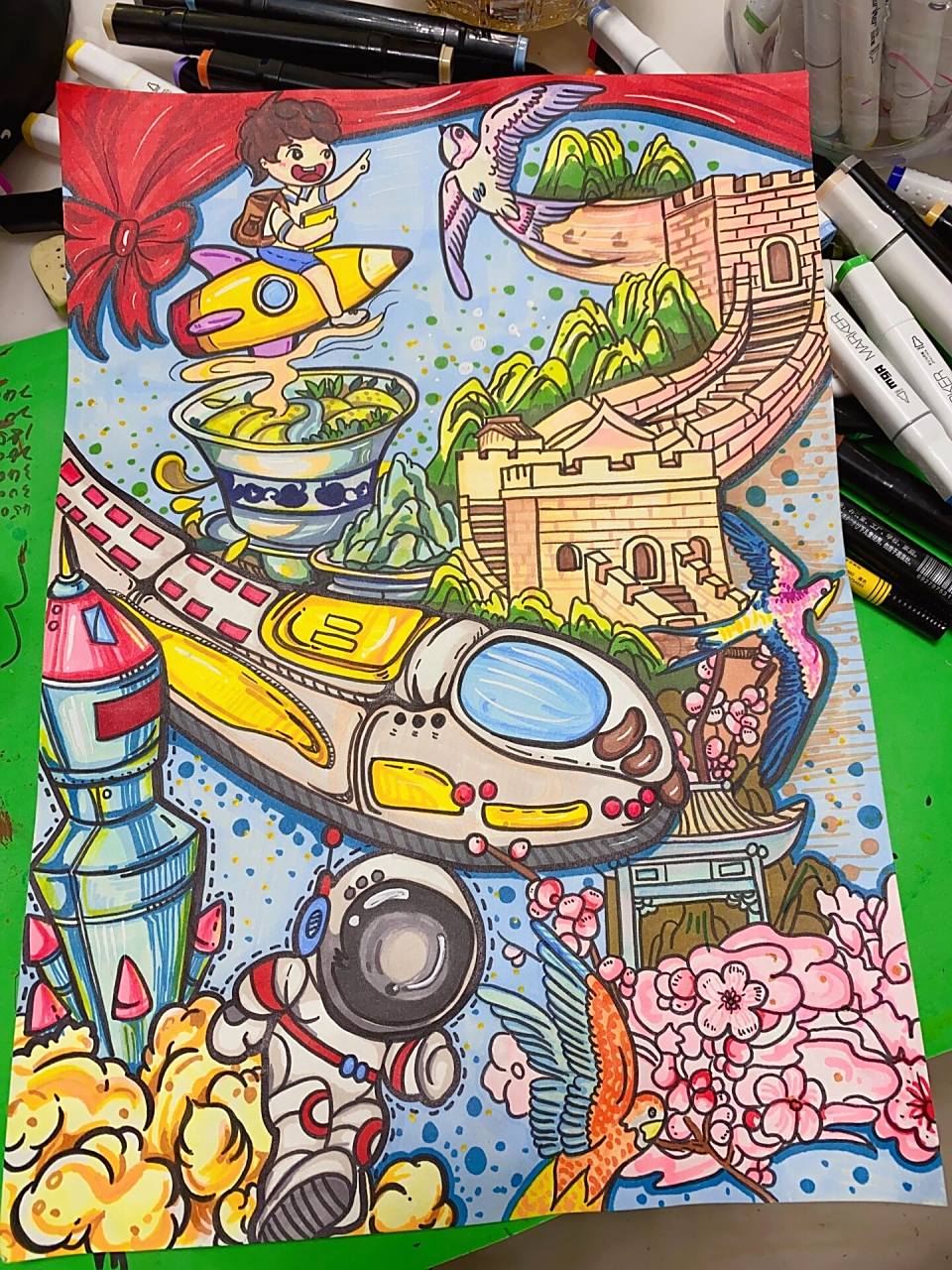 ❤️阳光下成长❤️ ❤️这幅画适合很多主题哦～❤ 1