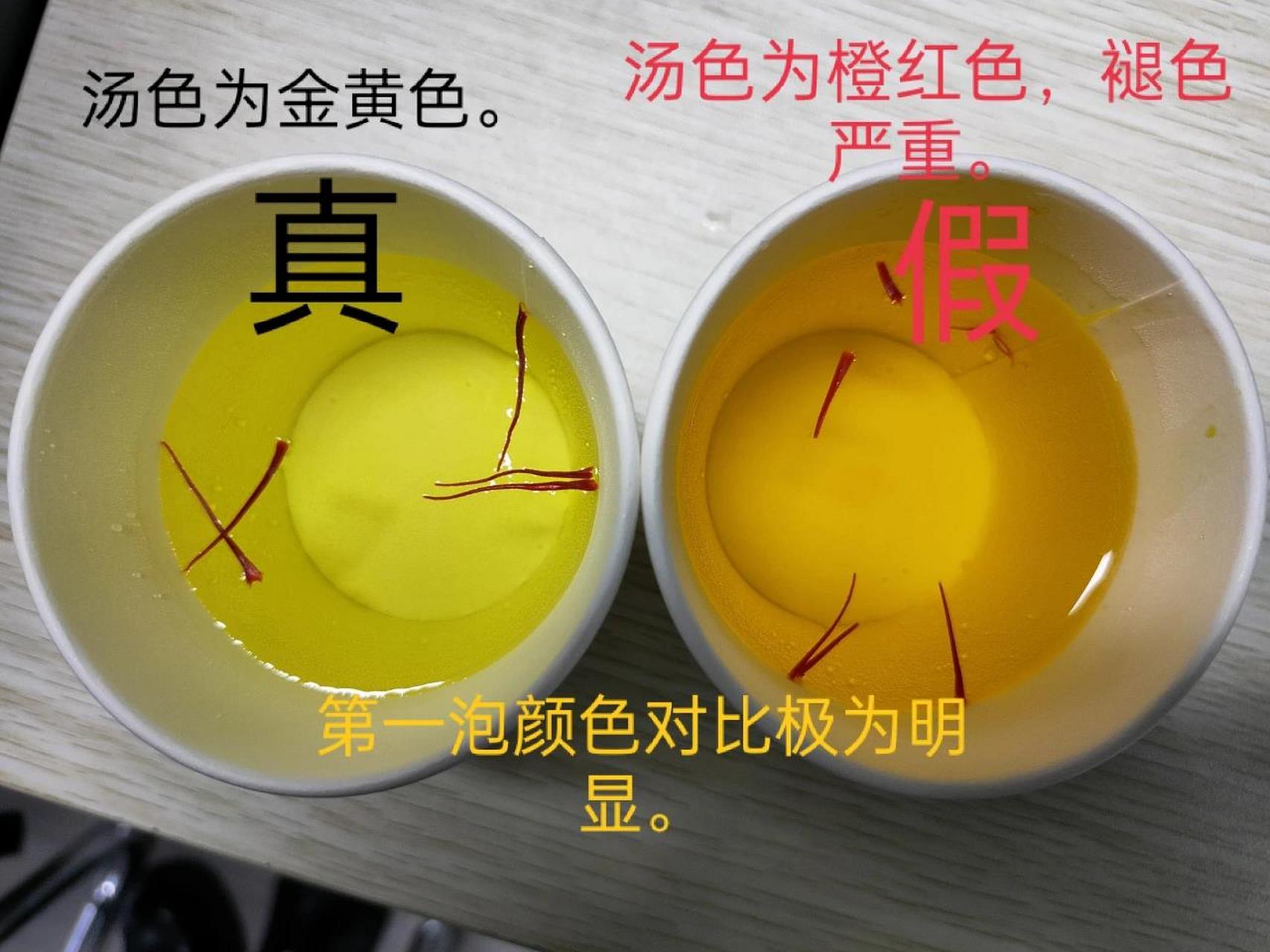 今天教大家如何分辨真假藏红花!